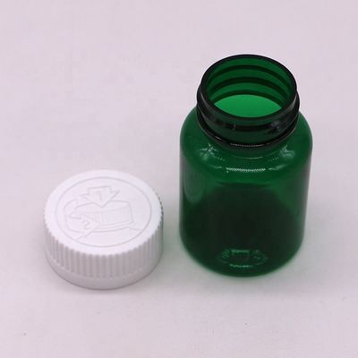 50cc 32mm ネック PET プラスチック 錠剤 ボトル カプセル フローラ 子供 耐用 カップ PET ベース 素材