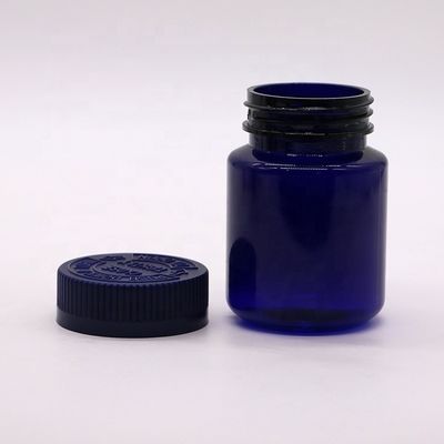 押して回す安全蓋付きの120ml PET錠剤瓶 薬局用薬瓶容器