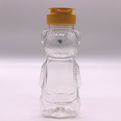 200ml PET Bear 食品用プラスチックミツバチ瓶とクリエイティブな学生用ポータブルボトル