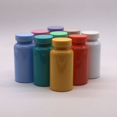 口服用固体薬のための様々なカスタマイズ可能な色で 150ML PETカプセル錠剤ボトル