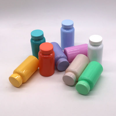 口服用固体薬のための様々なカスタマイズ可能な色で 150ML PETカプセル錠剤ボトル