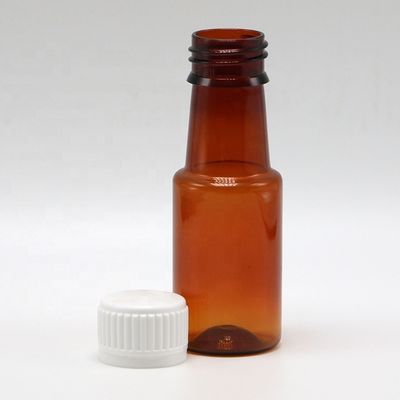 70ml PET アンバー メイプル 咳シロップ 口服液体ボトル 液体薬用容器