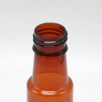 70ml PET アンバー メイプル 咳シロップ 口服液体ボトル 液体薬用容器