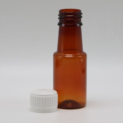 70ml PET アンバー メイプル 咳シロップ 口服液体ボトル 液体薬用容器
