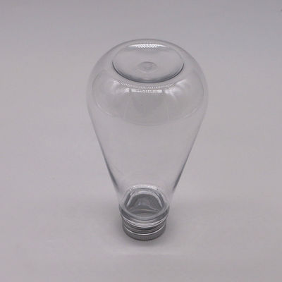 薬物の保管 パーソナライズされたロゴとアルミニウム蓋付きの250ml HDPE ユニークな形塑料液体ボトル