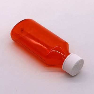 カスタム カラー 透き通る PET プラスチック 口腔液体シロップ ボトル 測定尺度