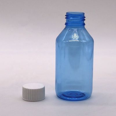 薬剤類の咳シロップ 螺栓蓋とカスタマイズされたロゴのPETボトル