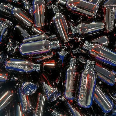 カスタマイズされたロゴ 製薬品種 100ml PET咳シロップ ボトル