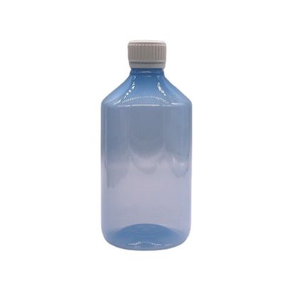 500ml/16.9oz PET プラスチックシロップ ボトル 液体サプリメント 蓋付き薬剤容器