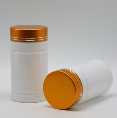 PE プラスチックボトル 200ml 容量 カスタマイズ可能な色 アルミ 蓋 他の医薬品