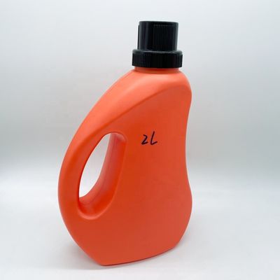 カスタマイズされた色 HDPE 2リットル 清潔容器のための液体洗濯洗剤ボトル
