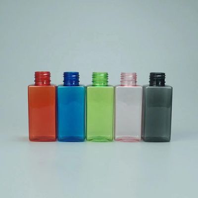 スクリーンプリント 携帯メンタルフック付き100ml PET四角形トリガースプレー瓶