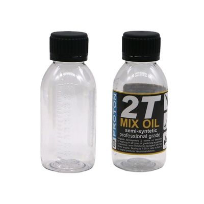 スクリューキャップ PET 100ML/60ML シロップベース材料のためのスケールボトル PET 改ざん防止キャップ