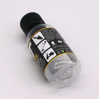 スクリューキャップ PET 100ML/60ML シロップベース材料のためのスケールボトル PET 改ざん防止キャップ