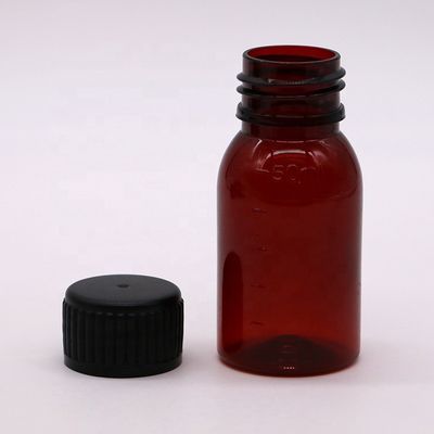 50ML PET咳シロップボトル オイル潤滑口腔液体保管