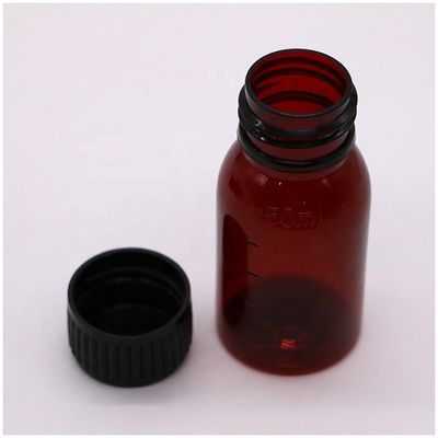 50ML PET咳シロップボトル オイル潤滑口腔液体保管