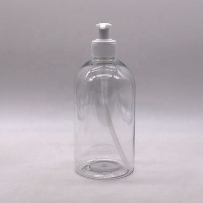 600ml 20OZ PETスプレーボトル ボストン丸 プラスチック カスタマイズされた色ポンプ トリガースプレー ハンドサニタイザーボトル