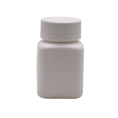 カスタマイズされた色 60ml HDPE 平面プラスチックボトル タブレット
