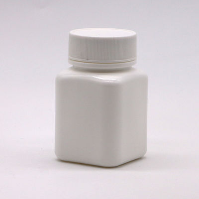 カスタマイズされた色 60ml HDPE 平面プラスチックボトル タブレット
