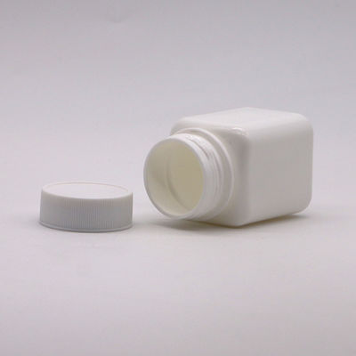 カスタマイズされた色 60ml HDPE 平面プラスチックボトル タブレット