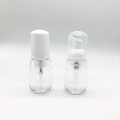 皮膚ケア用40ml PETミニ泡ポンプボトル OEM カラー/プリント PET顔クリーナー
