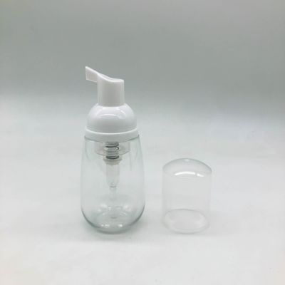 皮膚ケア用40ml PETミニ泡ポンプボトル OEM カラー/プリント PET顔クリーナー