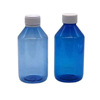 カスタムカラー 250ML PET プラスチック液体ボトル スクリューキャップとカラーオプションが含まれています