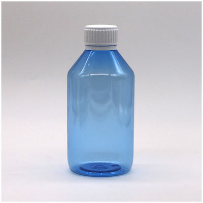 カスタムカラー 250ML PET プラスチック液体ボトル スクリューキャップとカラーオプションが含まれています
