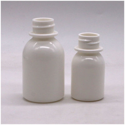 子供用 保護蓋容器 60ml PE ホワイト 口服用液体薬瓶 咳シロップ
