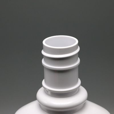 ホワイト ロング ネック PET プラスチック マウスウォッシュ ボトル 250ml 容量とスクリーンプリント
