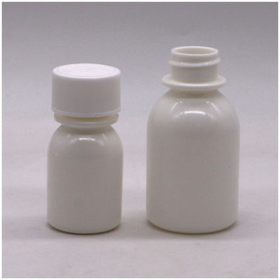 30ml PE ホワイト 口服用液体薬瓶 子供用防水蓋とCRCキャップ