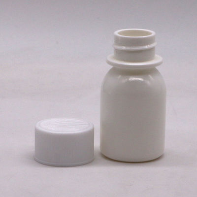 30ml PE ホワイト 口服用液体薬瓶 子供用防水蓋とCRCキャップ