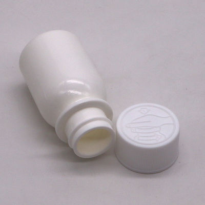 30ml PE ホワイト 口服用液体薬瓶 子供用防水蓋とCRCキャップ