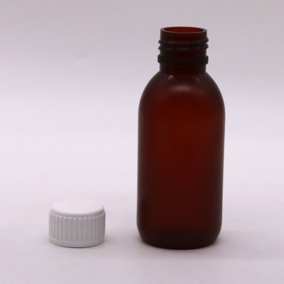 120ml 咳シロップ 液体 丸い 凍結 医療廃棄物用のプラスチックボトル容器