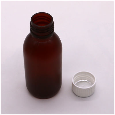 120ml 咳シロップ 液体 丸い 凍結 医療廃棄物用のプラスチックボトル容器