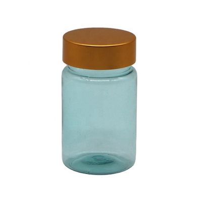 70ml PET 小透明ボトル PSカバー付きプラスチック製薬容器 OEMサービス