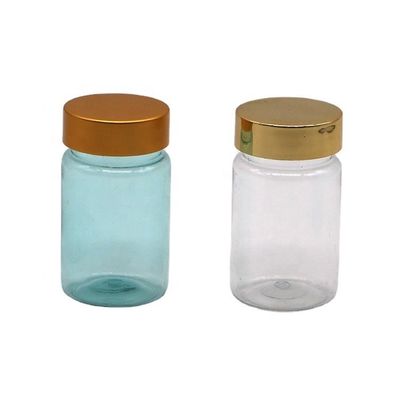 70ml PET 小透明ボトル PSカバー付きプラスチック製薬容器 OEMサービス