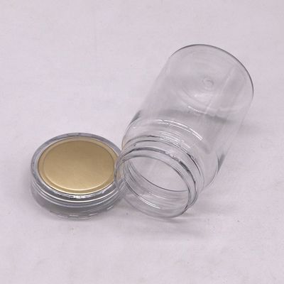 70ml PET 小透明ボトル PSカバー付きプラスチック製薬容器 OEMサービス