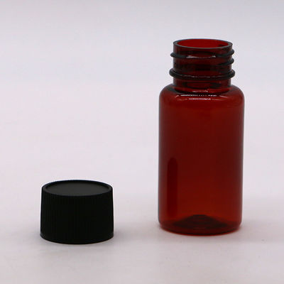 基礎材料 PET 1oz/25ml 医療産業用のカスタマイズされた口腔液体プラスチックボトル