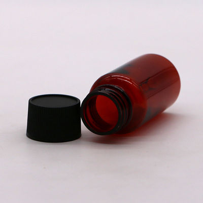 基礎材料 PET 1oz/25ml 医療産業用のカスタマイズされた口腔液体プラスチックボトル