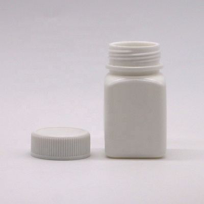 小容量 50cc HDPE ステリルスクエアプラスチックボトル