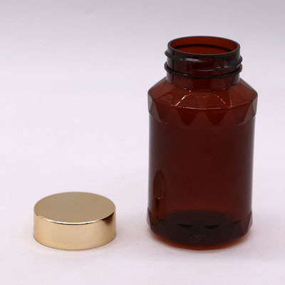 150ml 容量 パーソナルカラーで錠剤とカプセルのためのPET ユニークな形状のプラスチックボトル