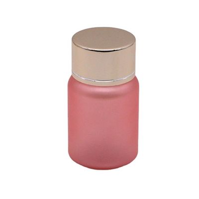 40ml PET カスタム サービス プラスチック 錠剤 ボトル 凍った表面と子供用安全キャップ