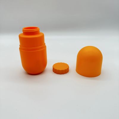 スクリーンプリント HDPE プラスチックのカプセルボトル カプセル錠剤サプリメント