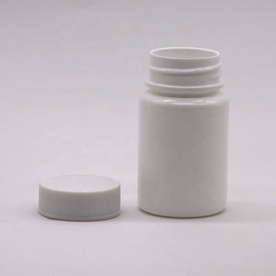 45ML 容量 HDPE プラスチックボトル 螺旋蓋とカスタムラベル印刷サービス