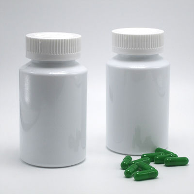 150ml PET 白色プラスチック製 薬瓶 錠剤サプリメント用 子供用 保護蓋付き