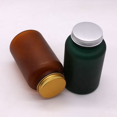 250ML パーソナライズ可能なPET 医療用プラスチックボトル 錠剤カプセル マット/フローズド色