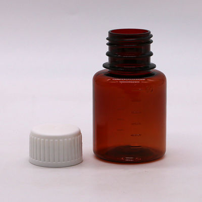 2OZ/60ml/cc PET ブラウン メディシン グレード スケール タバコオイル用液体包装ボトル