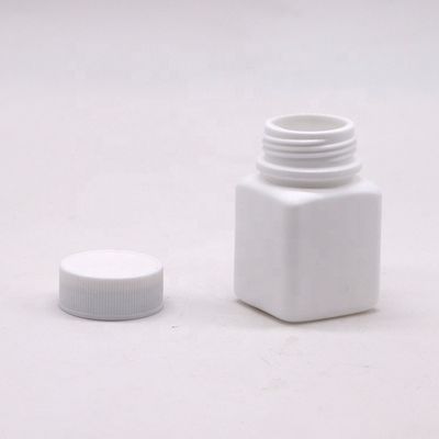 工業用薬剤 HDPE 30cc スクウェア プラスチック 錠剤 カプセル ボトル