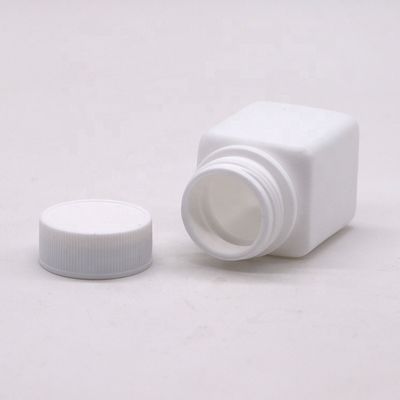 工業用薬剤 HDPE 30cc スクウェア プラスチック 錠剤 カプセル ボトル
